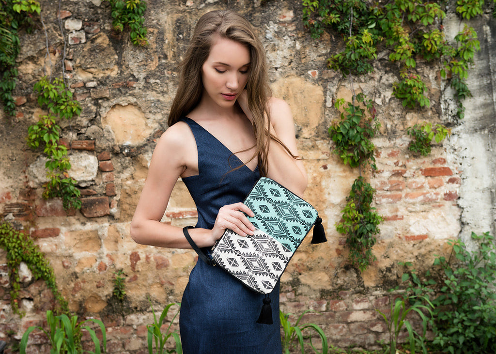 Carolina Wristlet Clutch